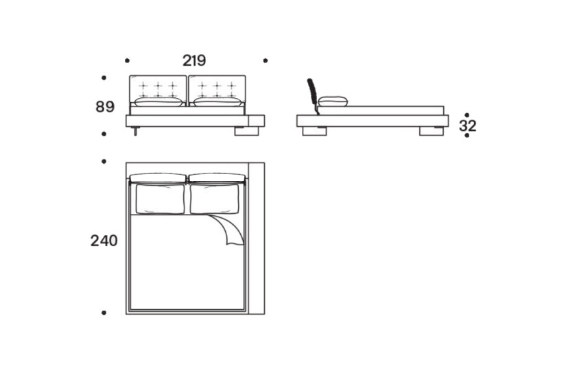 Limes Large Bed (Expo Offer)