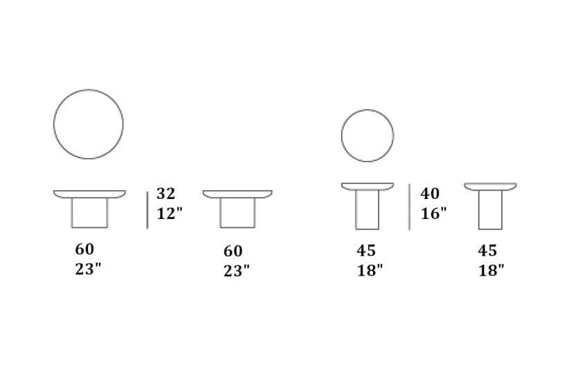 Hat Outdoor Coffee Table