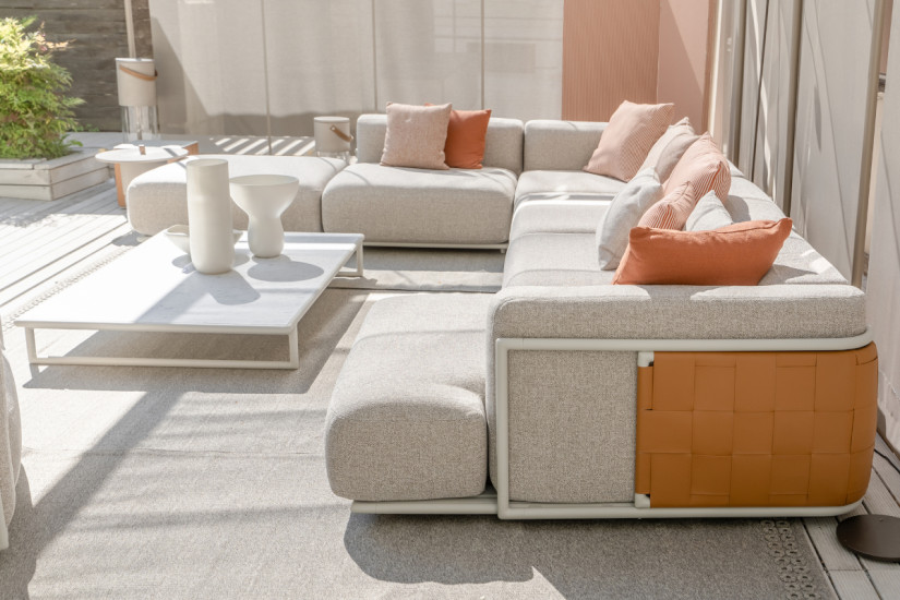 Tressé Outdoor Sofa