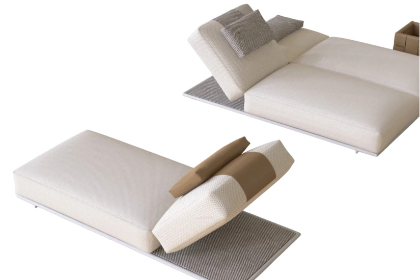 Tressé Outdoor Sunbed