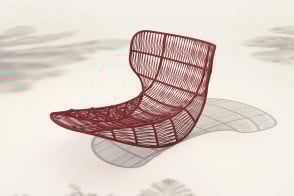 Panama Outdoor Rocking Armchair 2