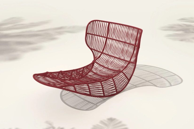 Panama Outdoor Rocking Armchair