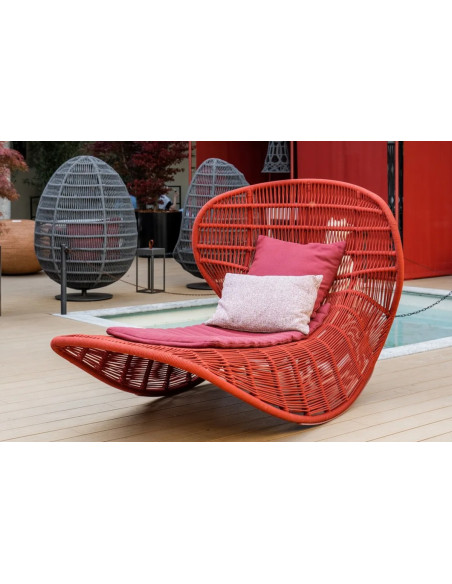 Fauteuil à bascule Outdoor Panama Talenti - 3