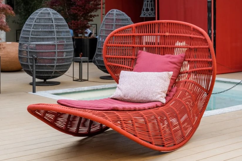 Panama Outdoor Rocking Armchair