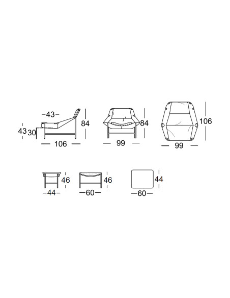Jackout Outdoor Armchair