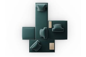 Lilas Mosaïque Sofa 2