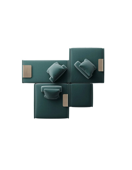 Divano Lilas Mosaïque Gallotti & Radice - 1