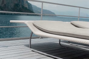 Lettino per esterno Surf Paola Lenti - 1 2