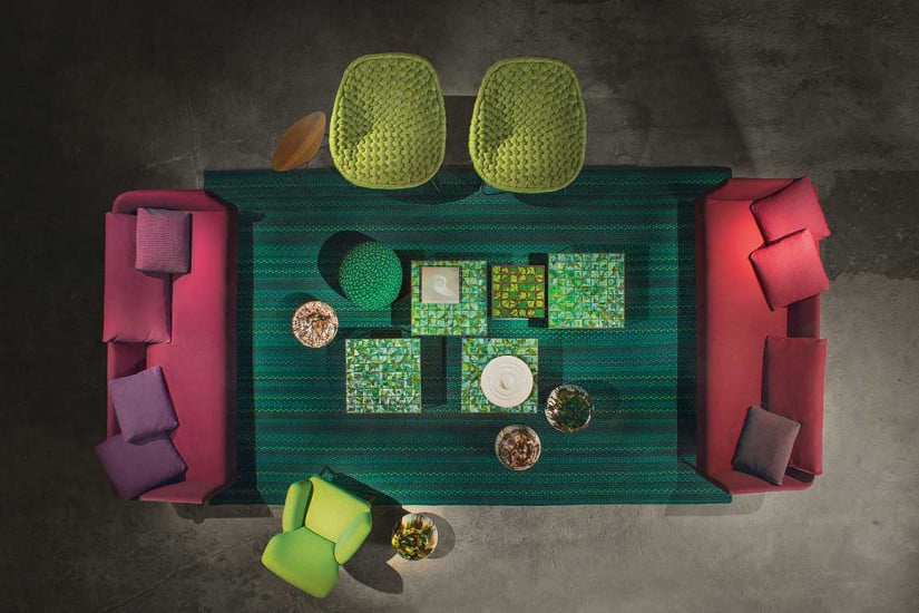 Tavolino per esterno Sciara Paola Lenti - 5