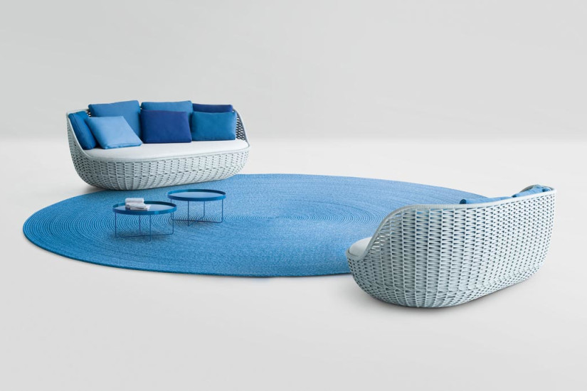 Canapé d'extérieur Orbitry Paola Lenti - 5