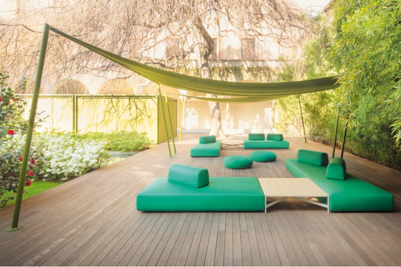 Gazebo per esterno Ala Paola Lenti - 3