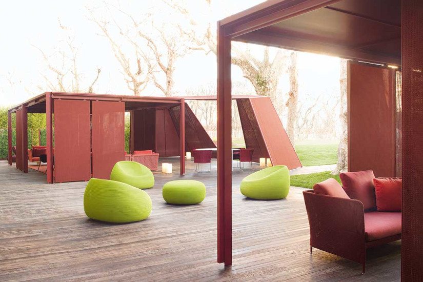 Gazebo per esterno Cabanne Paola Lenti - 6