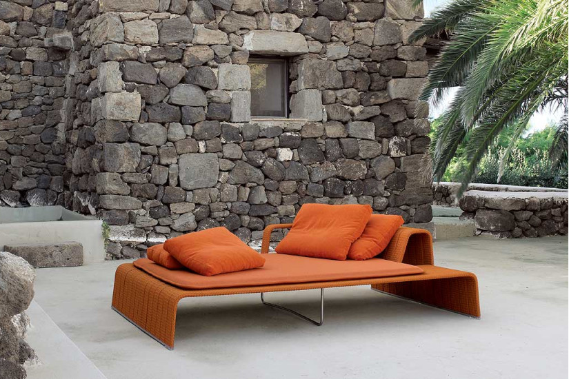 Lettino per esterno Frame Paola Lenti - 6