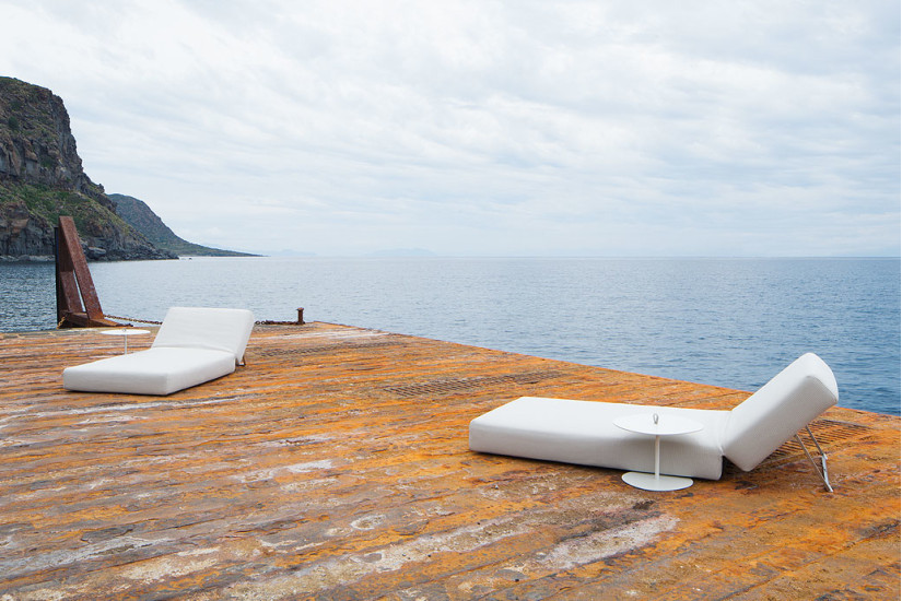 Lettino pour extérieur Swell Paola Lenti - 4