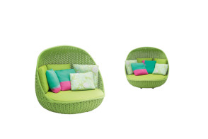 Fauteuil Orbitry Paola Lenti - 1 2