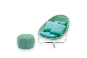 Poltrona per esterno Nido Paola Lenti - 1