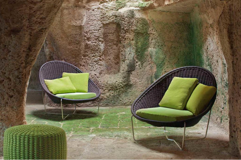 Poltrona per esterno Nido Paola Lenti - 5