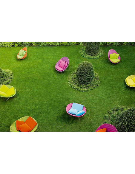 Poltrona per esterno Nido Paola Lenti - 6