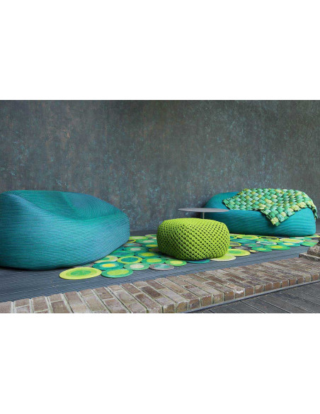Pouf d'extérieur Berry Paola Lenti - 7