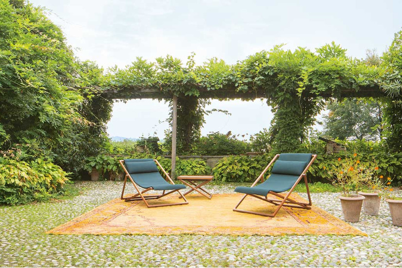 Chaise à Sdraio pour extérieur Portofino Paola Lenti - 4