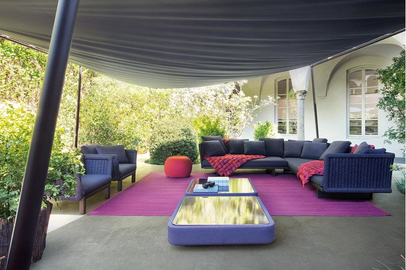 Tapis d'extérieur Ray Paola Lenti - 7