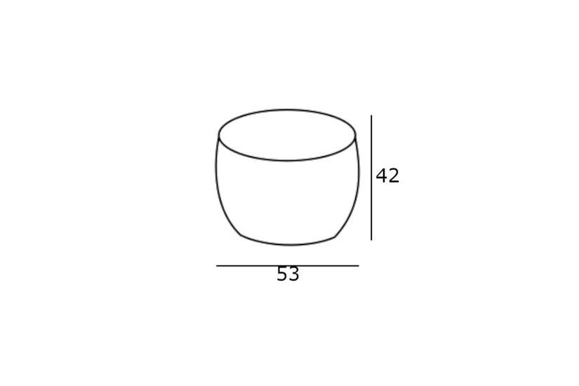 Pouf d'extérieur Nido (Offre Expo) Paola Lenti - 5