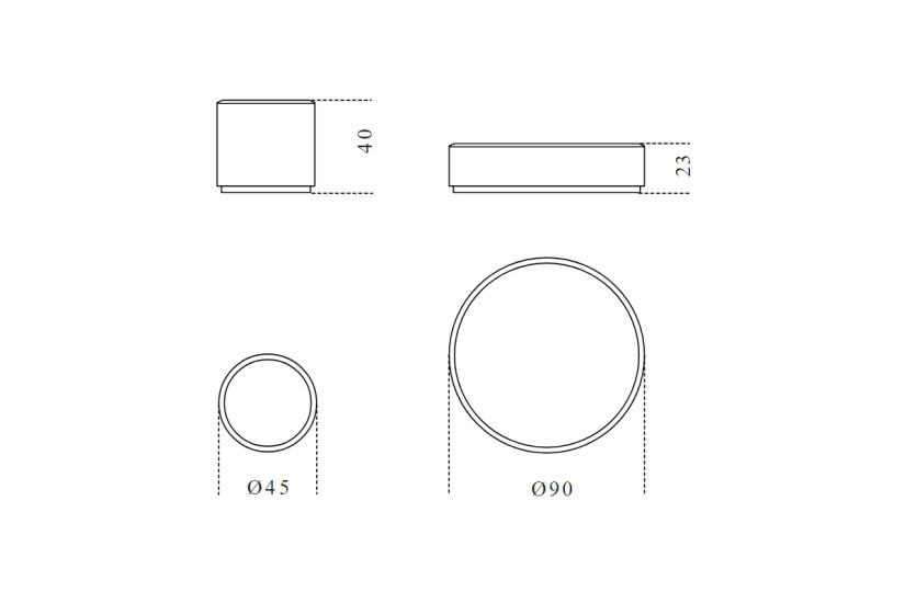 Gong Coffee Tables (Expo Offer)