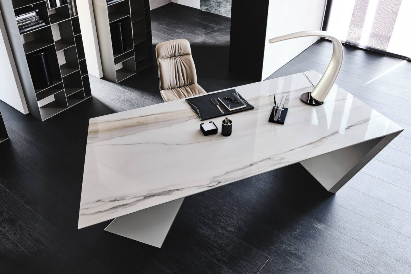 Scrivania Nasdaq Keramik - Cattelan Italia | Prezzi e Catalogo Online