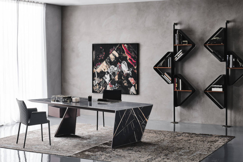 Scrivania Nasdaq Keramik - Cattelan Italia | Prezzi e Catalogo Online