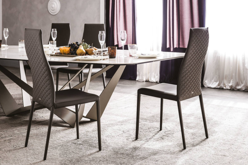 Chaise Norma Couture Cattelan Italia | Achats en Ligne