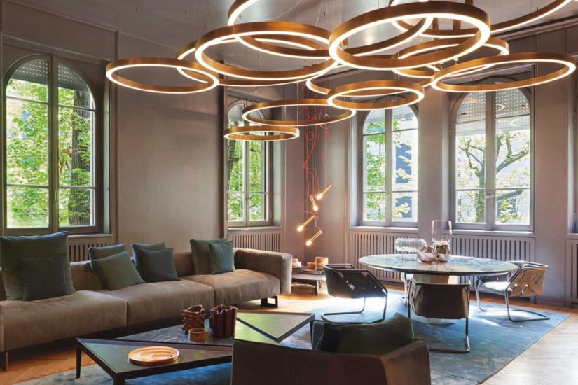 Light Ring Horizontal Suspension Lamp