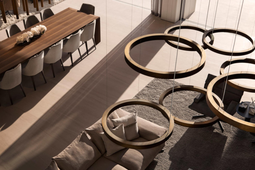 Light Ring Horizontal Suspension Lamp