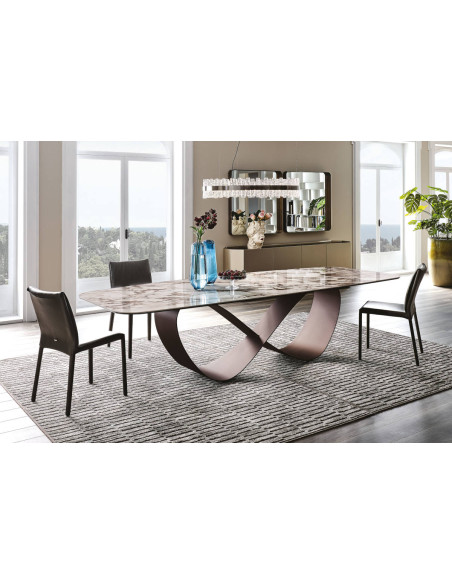 Table Butterfly Keramik Cattelan Italia | Achats en Ligne