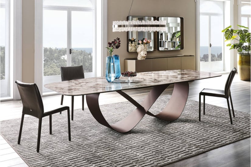 Table Butterfly Keramik Cattelan Italia | Achats en Ligne