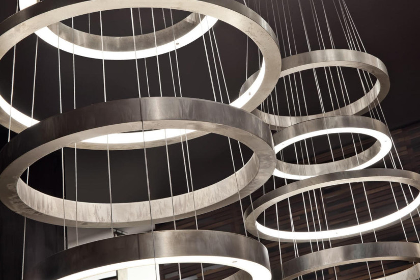 Suspension Lamp Light Ring Slim XXL Henge - 2