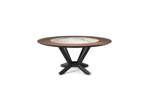 Tavolo Planer Round Ker-Wood Cattelan Italia - 1