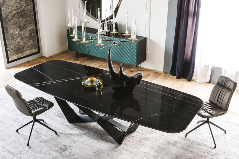 Table Skorpio Keramik Cattelan Italia | Achats en Ligne