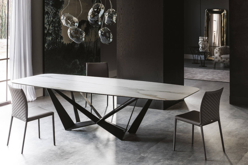 Table Skorpio Keramik Cattelan Italia | Achats en Ligne