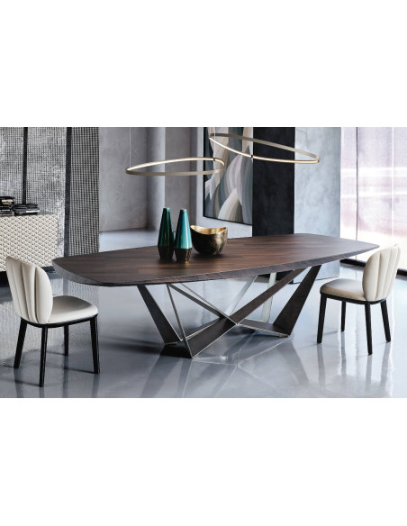Table Skorpio Wood Cattelan Italia | Achats en Ligne