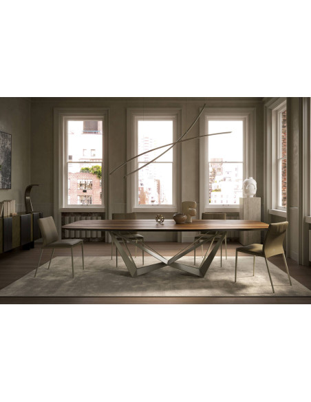 Tavolo Skorpio Wood - Cattelan Italia | Prezzi e Catalogo Online