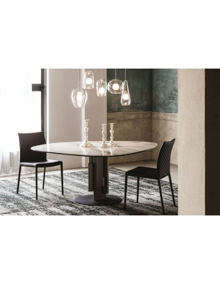 Table Skyline Round Keramik Cattelan Italia - 4