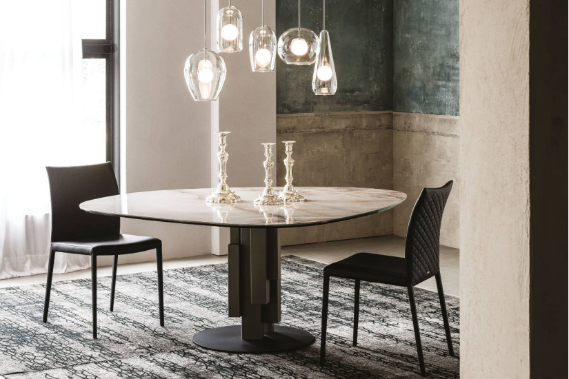 Skyline Round Keramik Table