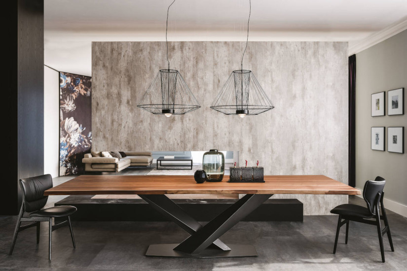 Stratos Wood Table