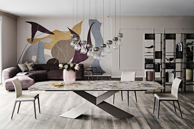 Tavolo Tyron Keramik Cattelan Italia - 2