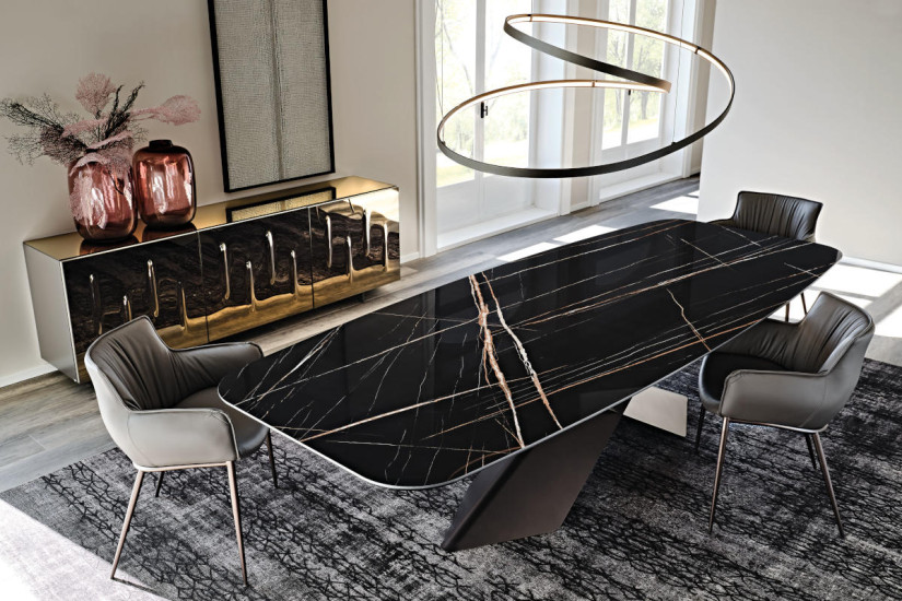 Table Tyron Keramik Cattelan Italia - 5