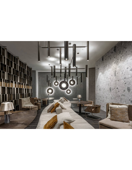 Tubular Horizontal Ceiling Lamp