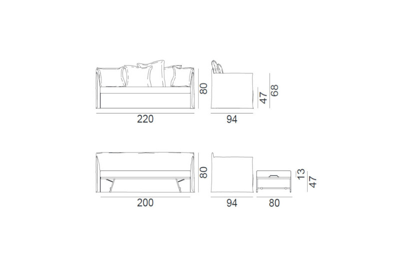 Ghost 19 Sofa Bed