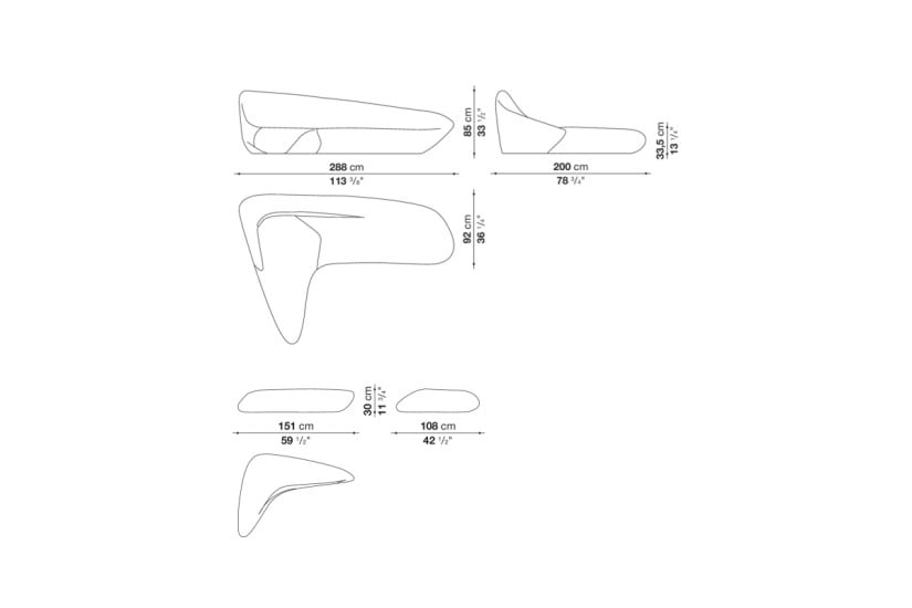 Moon System Sofa (Expo Offer)