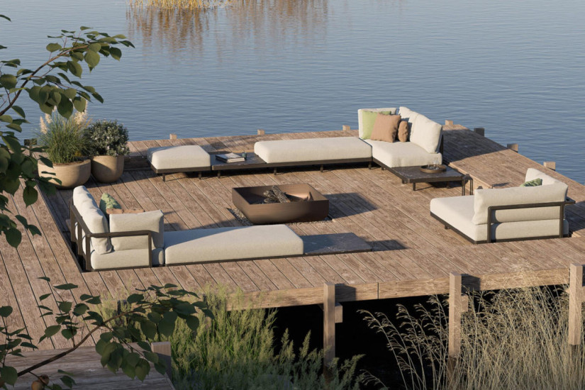 Divano Outdoor Alura Lounge Royal Botania - 3