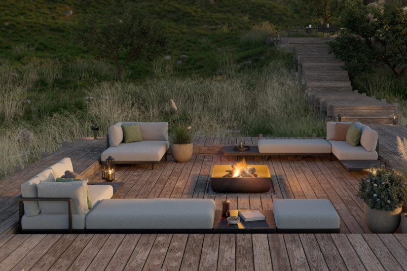 Divano Outdoor Alura Lounge Royal Botania - 4